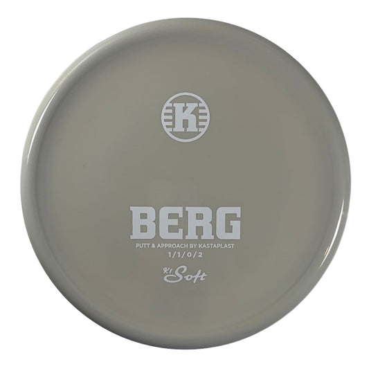 Kastaplast Berg | K1 Soft | Grey/White 174-175g Disc Golf