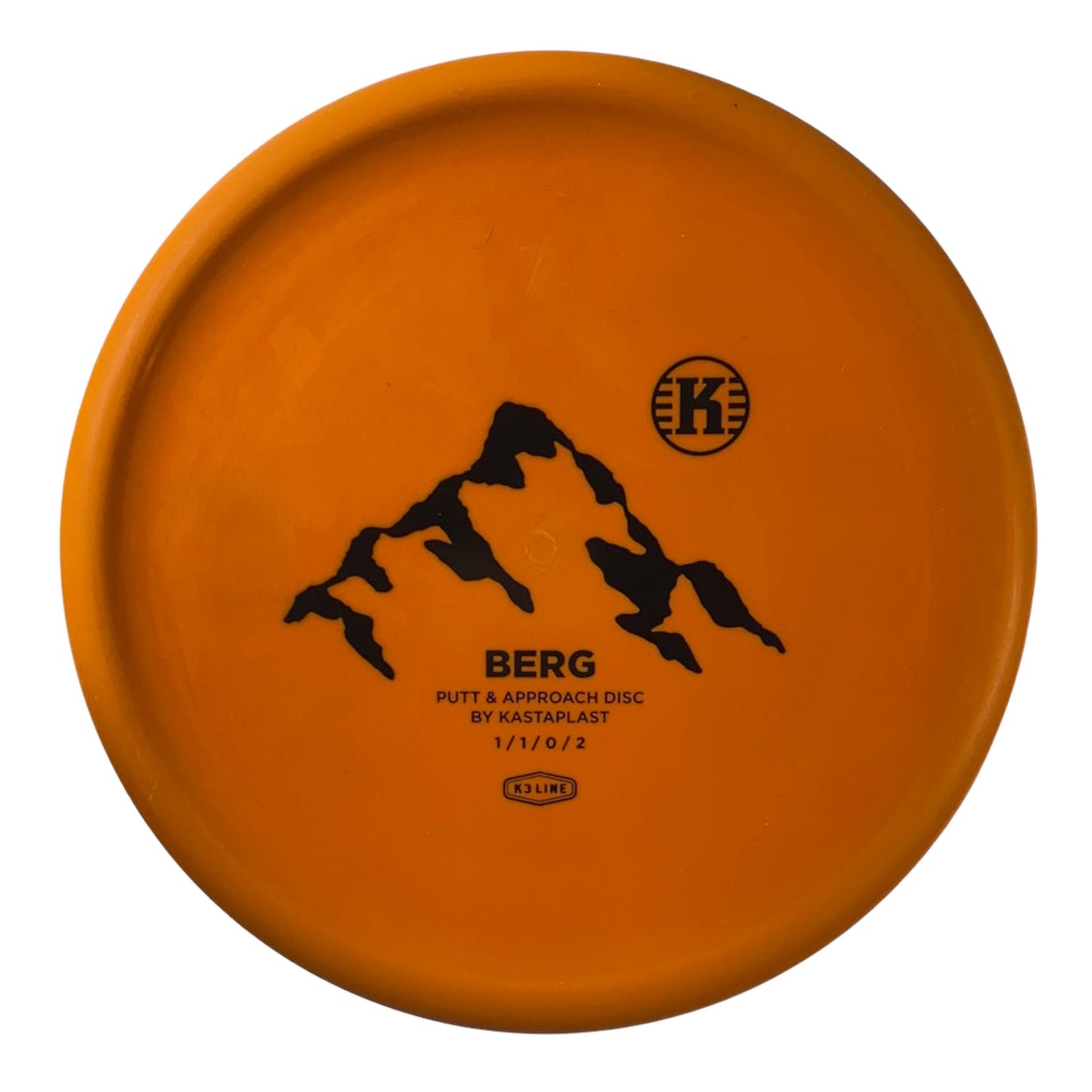 Kastaplast Berg | K3 | Orange/Black 164g Disc Golf