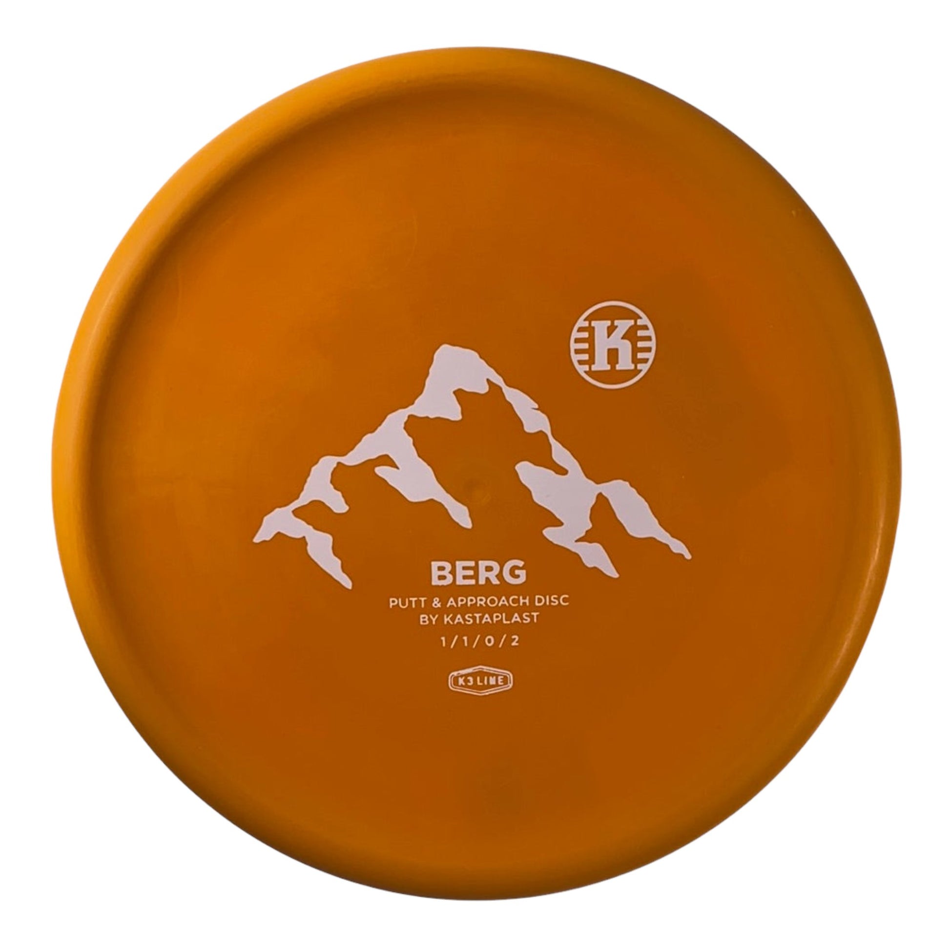 Kastaplast Berg | K3 | Orange/White 173g Disc Golf