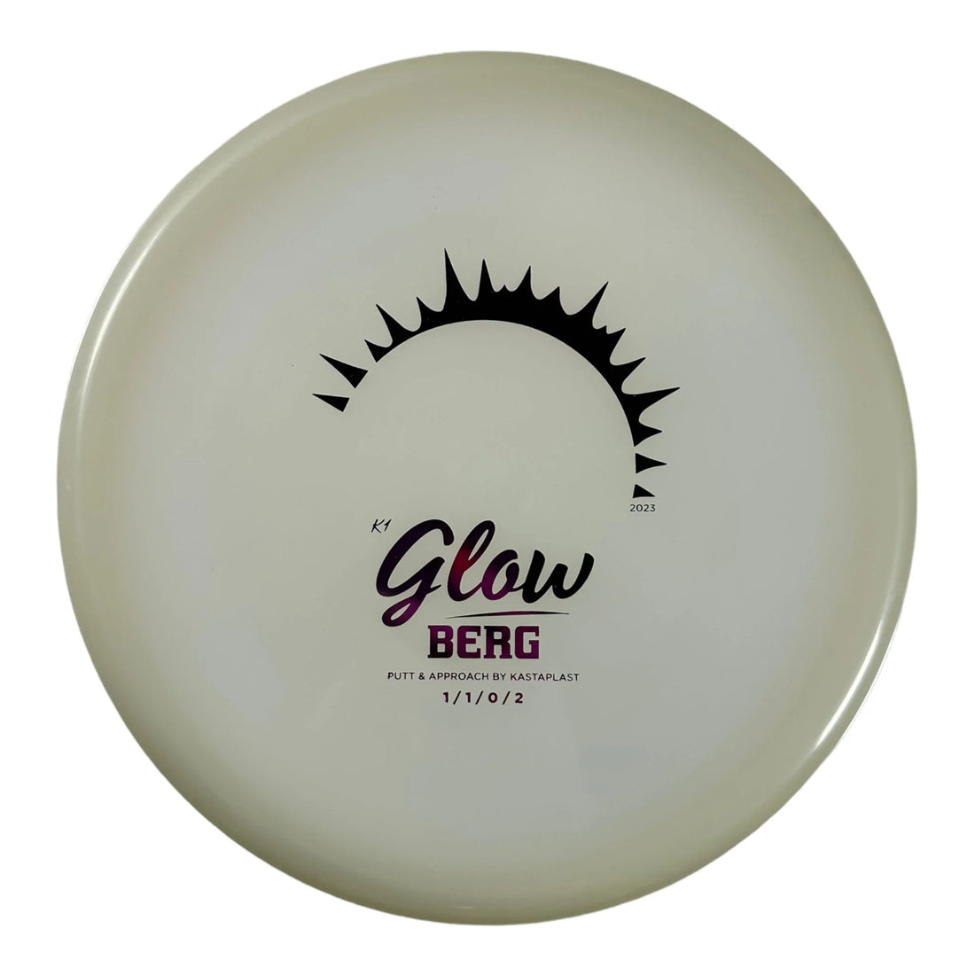 Kastaplast Berg | K1 Glow | Glow/Pink 172g (2022) Disc Golf