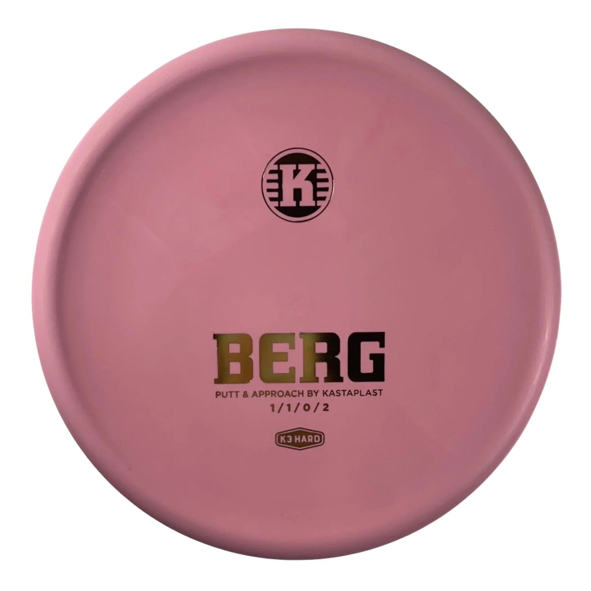 Kastaplast Berg | K3 Hard | Pink/Gold 174 - 175g Disc Golf