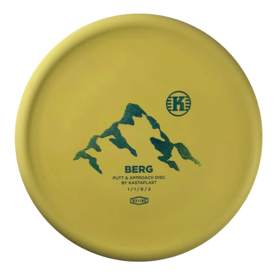 Kastaplast Berg | K3 | Yellow/Blue Holo 171 - 172g Disc Golf