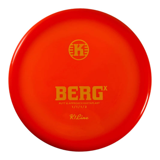 Kastaplast Berg X | K1 | Orange/Yellow 174g Disc Golf
