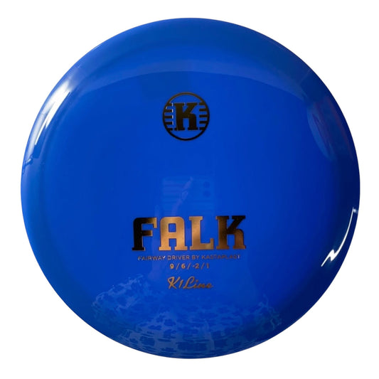 Kastaplast Falk | K1 | Blue/Gold 175g Disc Golf