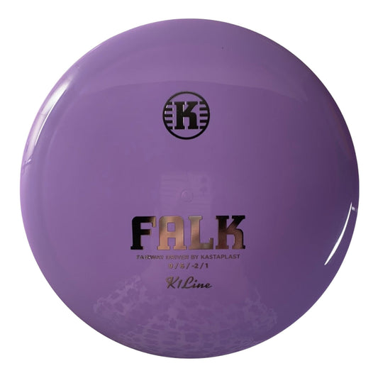 Kastaplast Falk | K1 | Purple/Silver 171g Disc Golf