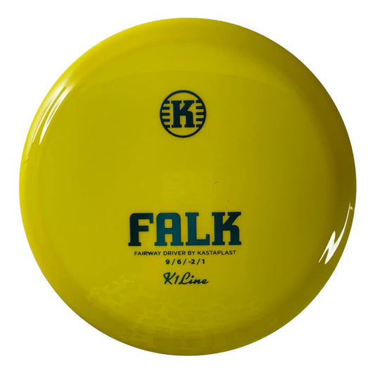 Kastaplast Falk | K1 | Yellow/Blue 174g Disc Golf