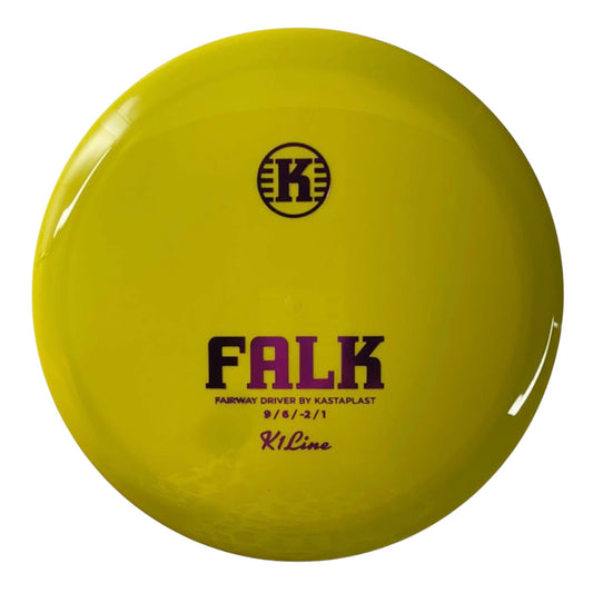 Kastaplast Falk | K1 | Yellow/Pink 173-175g Disc Golf