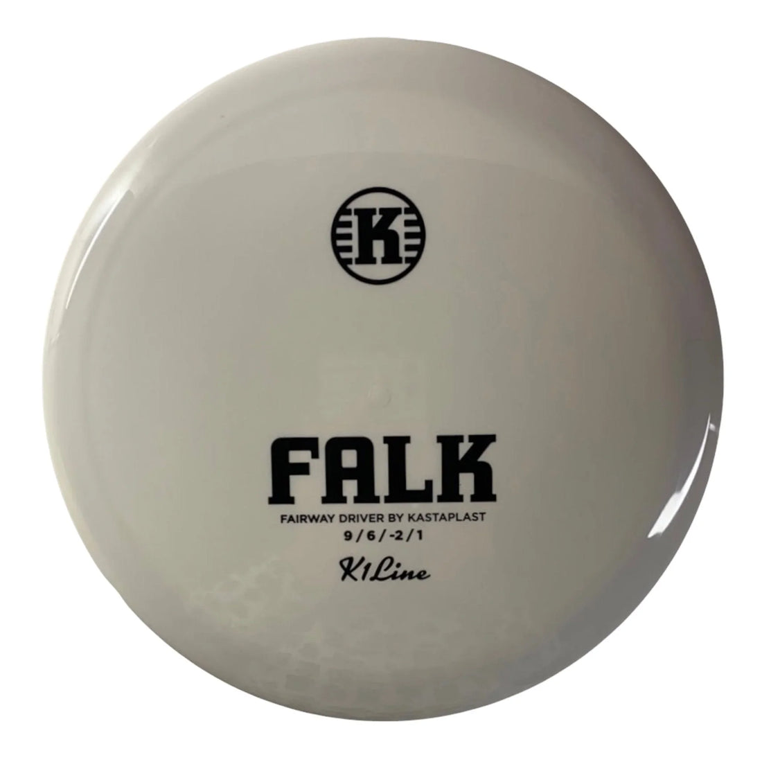 Kastaplast Falk | K1 | White/Black 173 - 174g Disc Golf