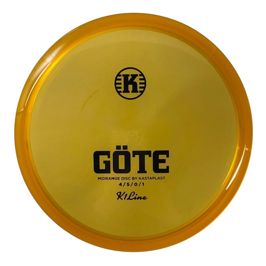 Kastaplast Göte | K1 | Orange/Black 178-179g Disc Golf