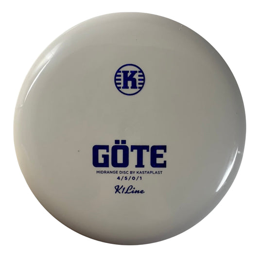 Kastaplast Göte | K1 | White/Blue 178-179g Disc Golf