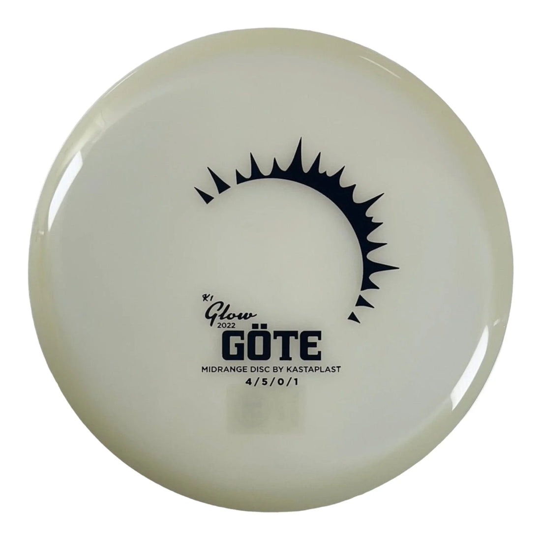 Kastaplast Göte | K1 Glow | Glow/Black 178g (2022) Disc Golf