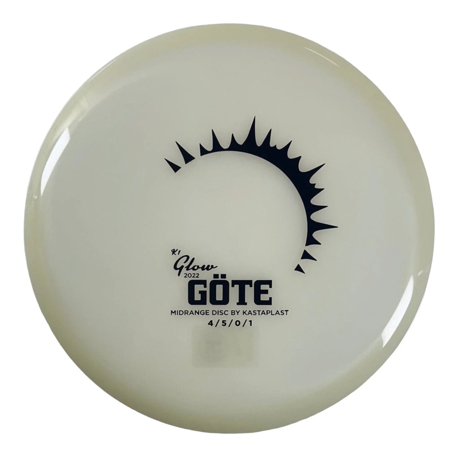 Kastaplast Göte | K1 Glow | Glow/Black 178g (2022) Disc Golf