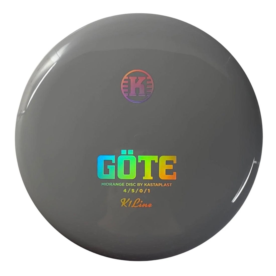 Kastaplast Göte | K1 | Grey/Holo 175 - 176g Disc Golf