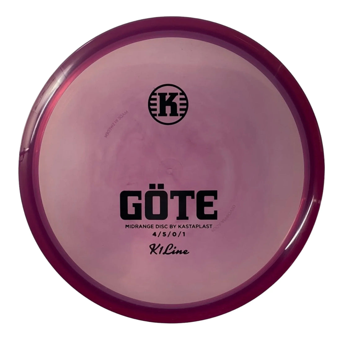 Kastaplast Göte | K1 | Purple/Black 177 - 179g Disc Golf