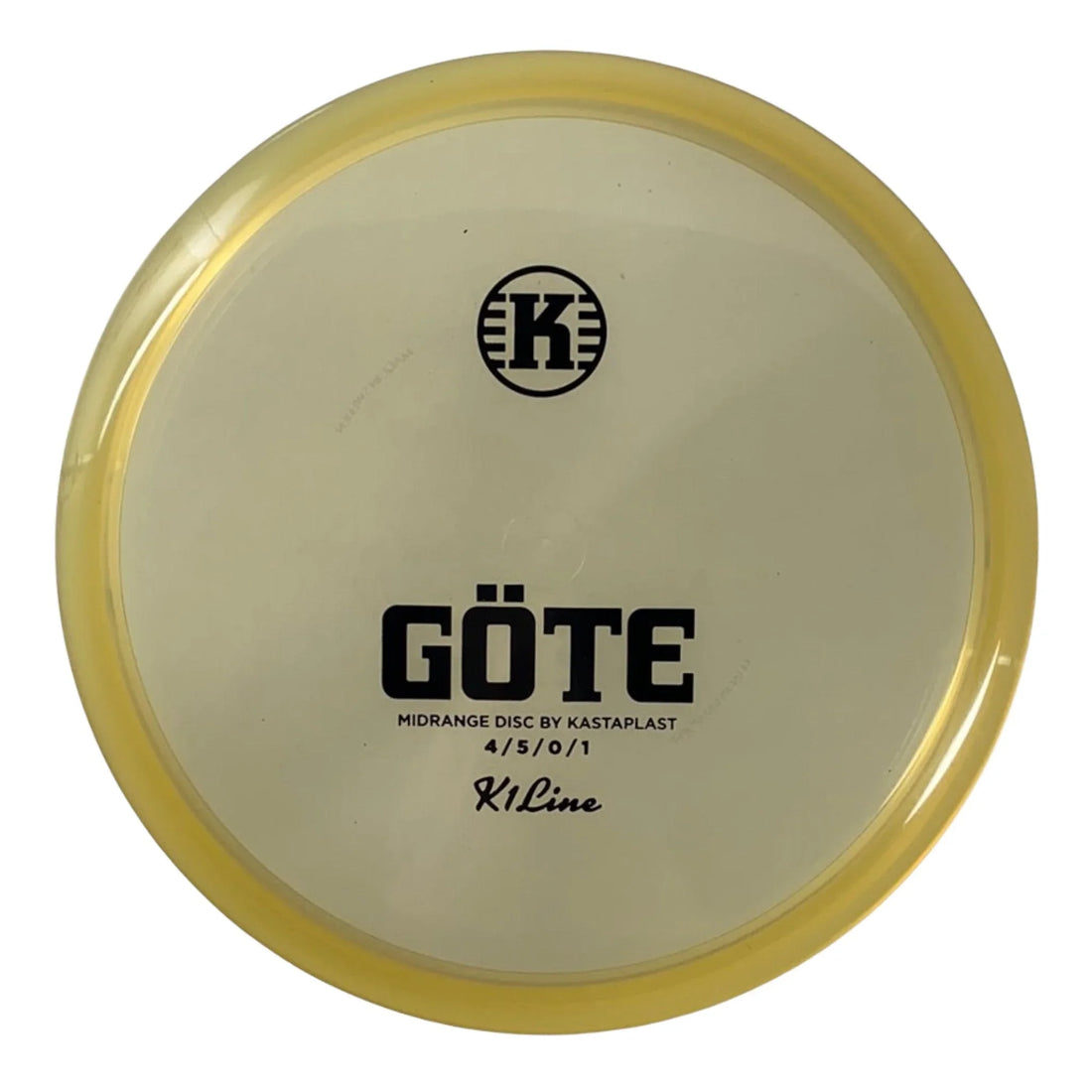 Kastaplast Göte | K1 | Tan/Black 178 - 179g Disc Golf