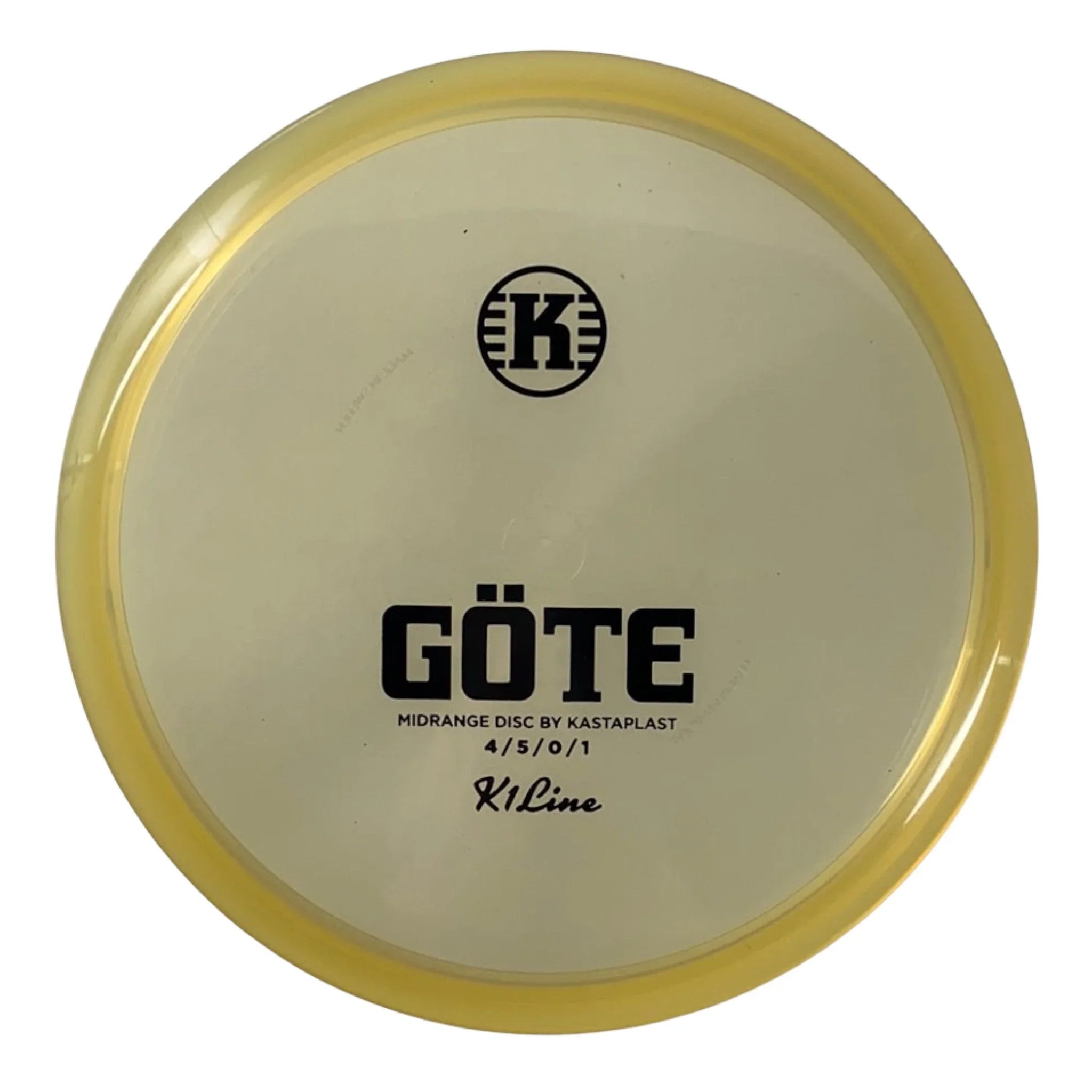 Kastaplast Göte | K1 | Tan/Black 178 - 179g Disc Golf