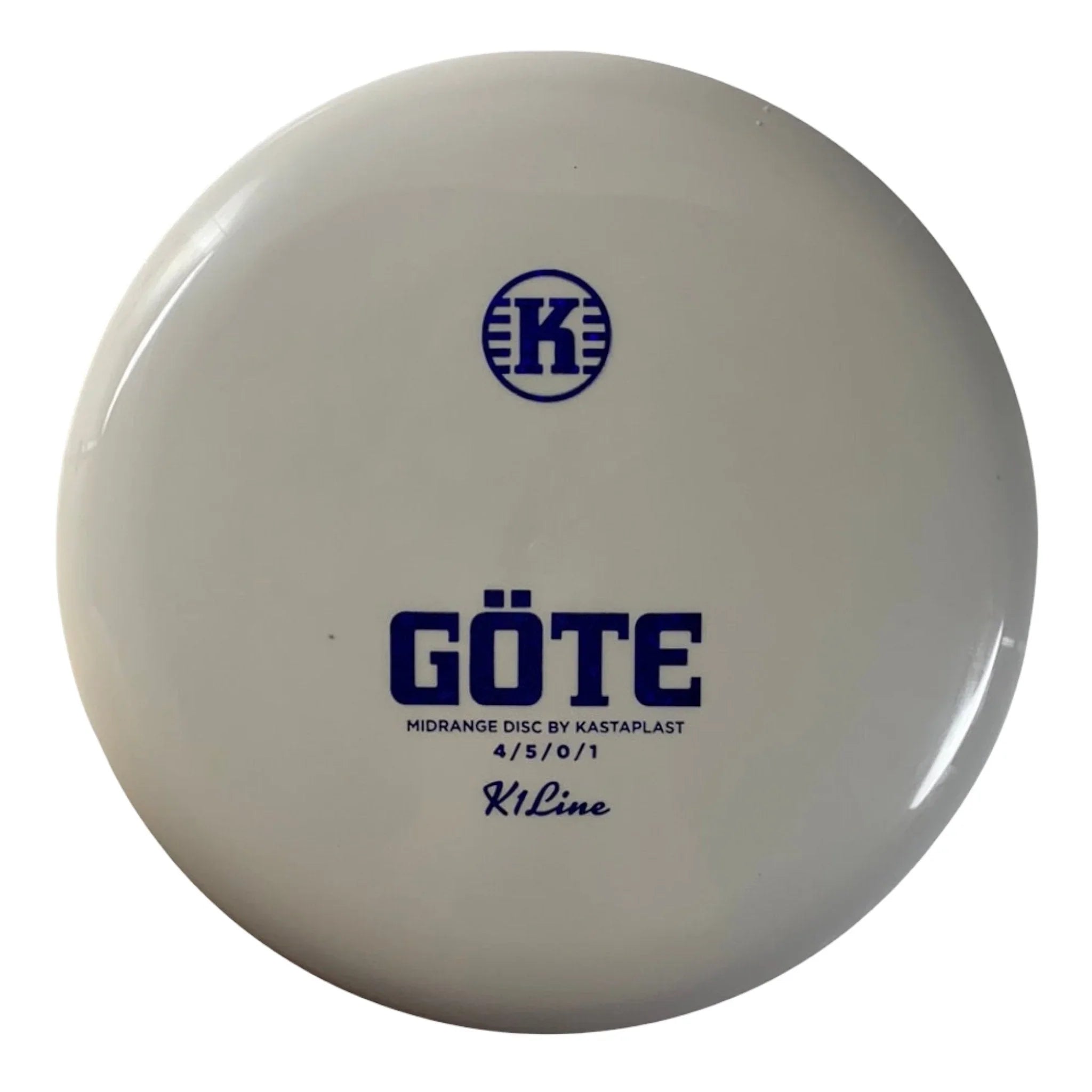 Kastaplast Göte | K1 | White/Blue 176 - 179g Disc Golf