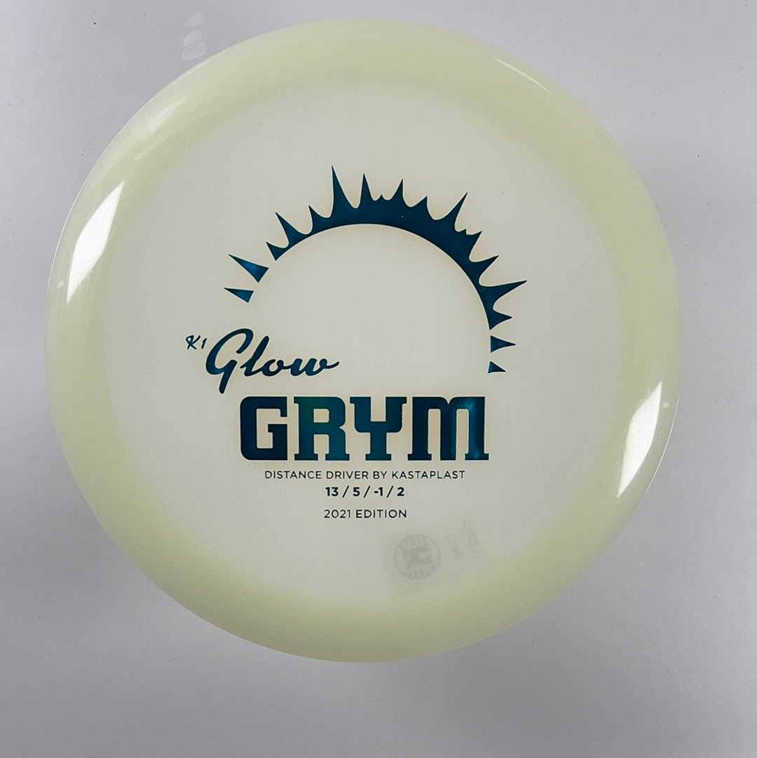 Kastaplast Grym | K1 Glow | Glow/Teal 173-174g Disc Golf