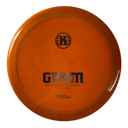 Kastaplast Grym | K1 | Orange/Silver 171g Disc Golf
