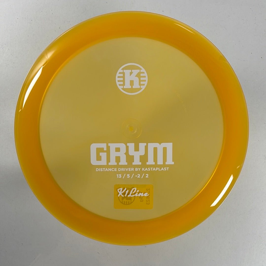 Kastaplast Grym | K1 | Orange/White 175g Disc Golf