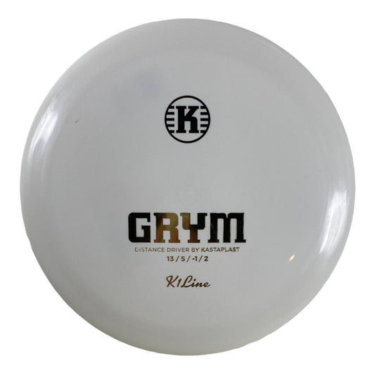 Kastaplast Grym | K1 | White/Gold 171-174g Disc Golf