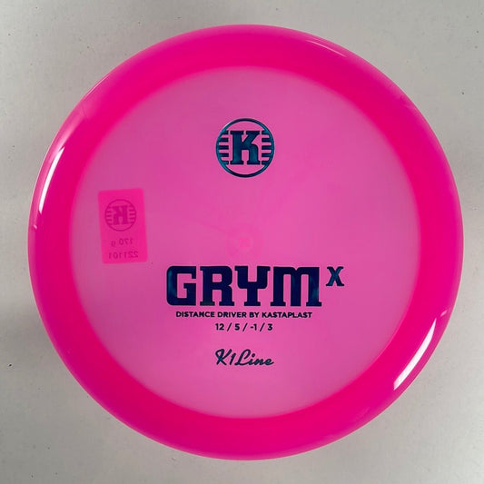 Kastaplast Grym X | K1 | Pink/Blue 170g Disc Golf