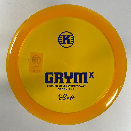 Kastaplast Grym X | K1 Soft | Orange/Blue 173g Disc Golf