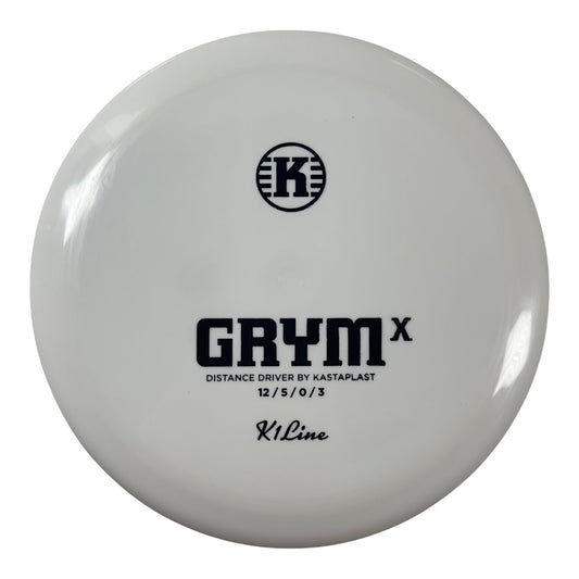 Kastaplast Grym X | K1 | White/Black 173g Disc Golf