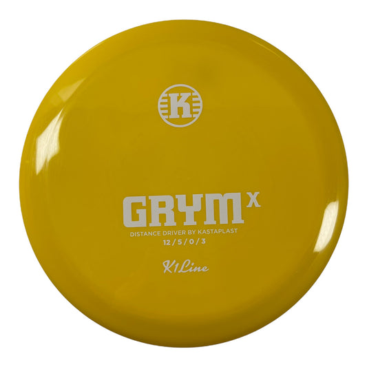 Kastaplast Grym X | K1 | Yellow/White 173-174g Disc Golf