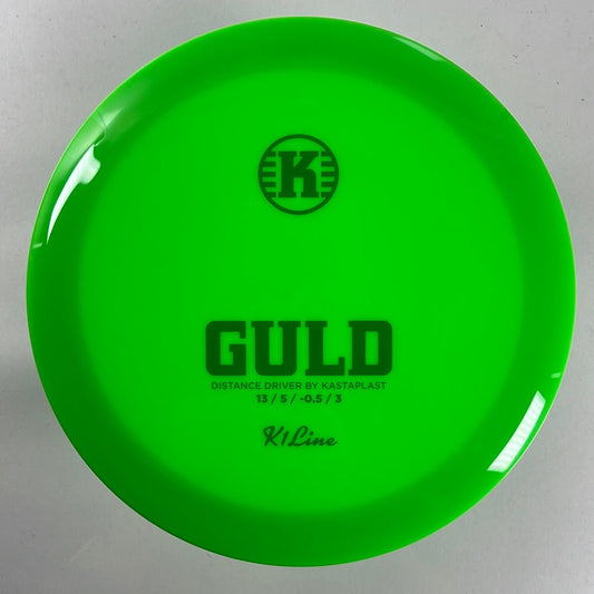 Kastaplast Guld | K1 | Green/Green 171g Disc Golf