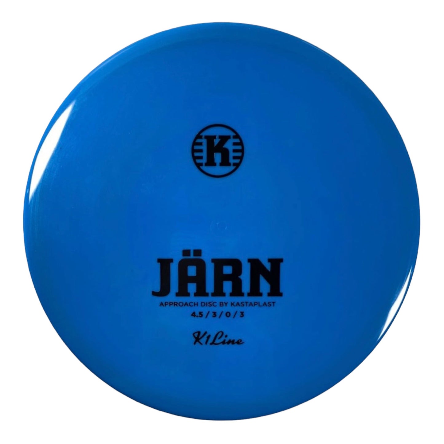 Kastaplast Jarn | K1 | Blue/Black 171-172g Disc Golf