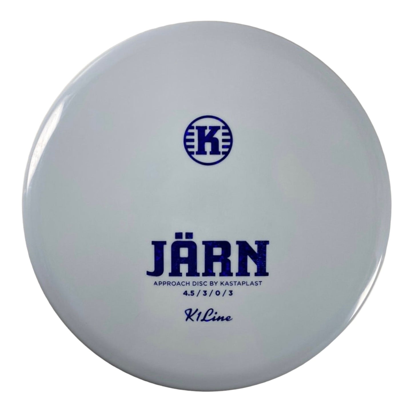Kastaplast Jarn | K1 | Blue/Blue 171g Disc Golf