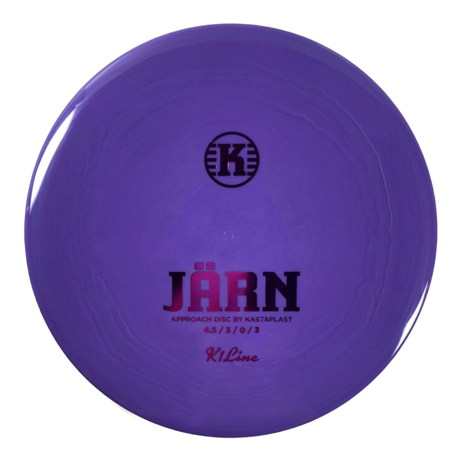 Kastaplast Jarn | K1 | Purple/Pink 173g Disc Golf