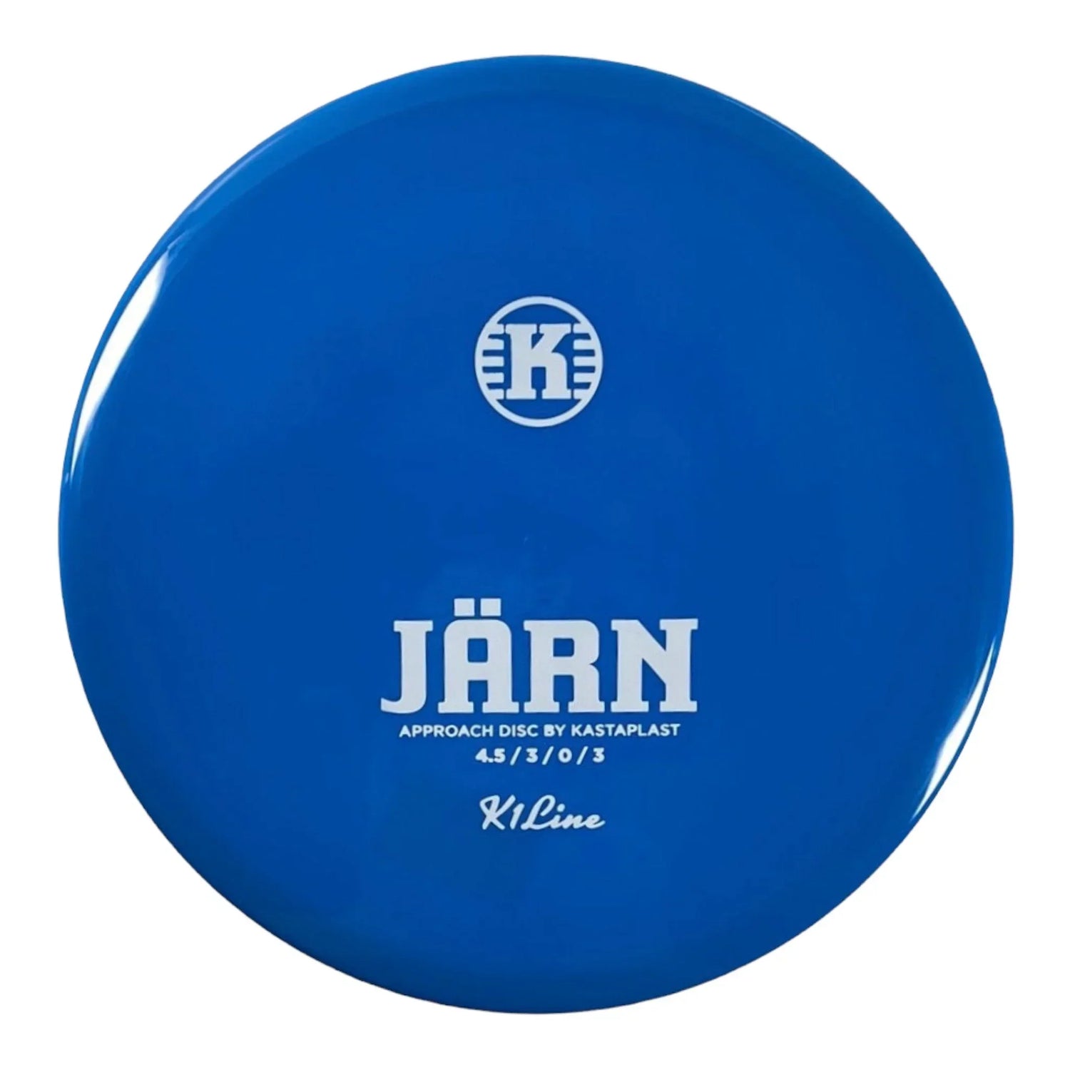 Kastaplast Jarn | K1 | Blue/White 175g Disc Golf