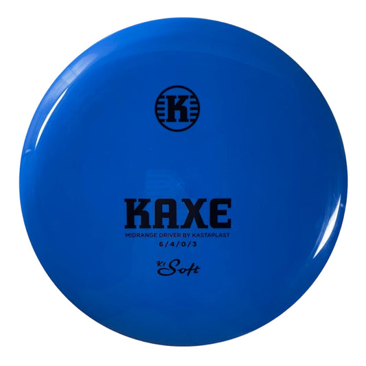 Kastaplast Kaxe | K1 Soft | Blue/Black 172g Disc Golf