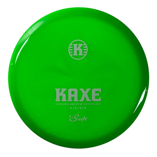 Kastaplast Kaxe | K1 Soft | Green/White 173g Disc Golf