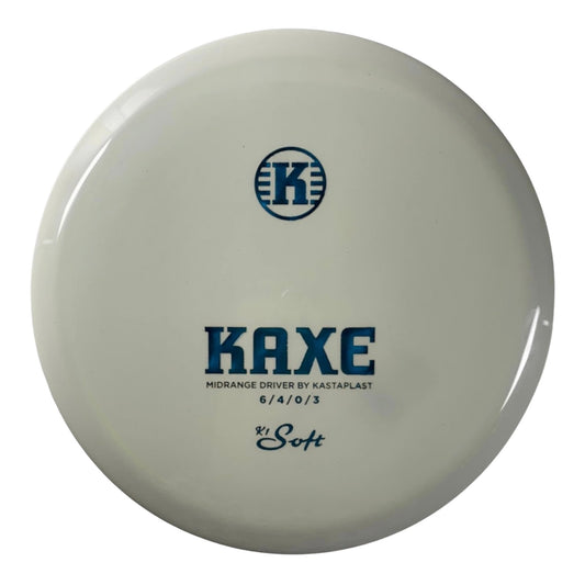 Kastaplast Kaxe | K1 Soft | White/Blue 172g Disc Golf