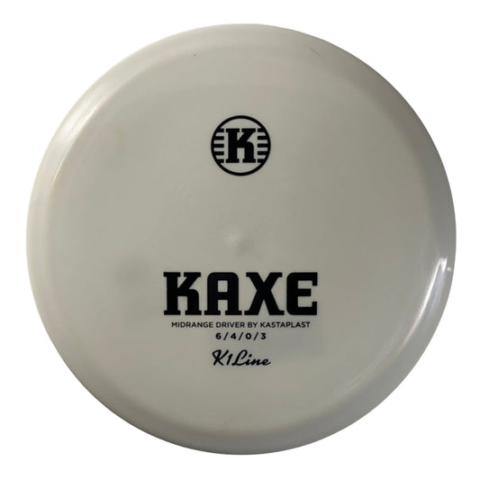 Kastaplast Kaxe | K1 | White/Black 172g Disc Golf