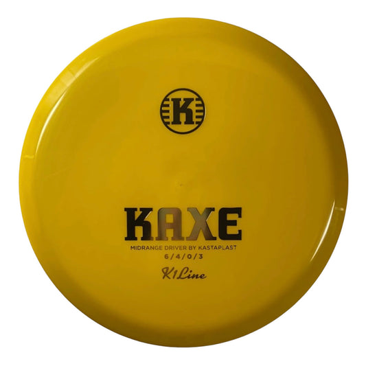 Kastaplast Kaxe | K1 | Yellow/Silver 171-174g Disc Golf