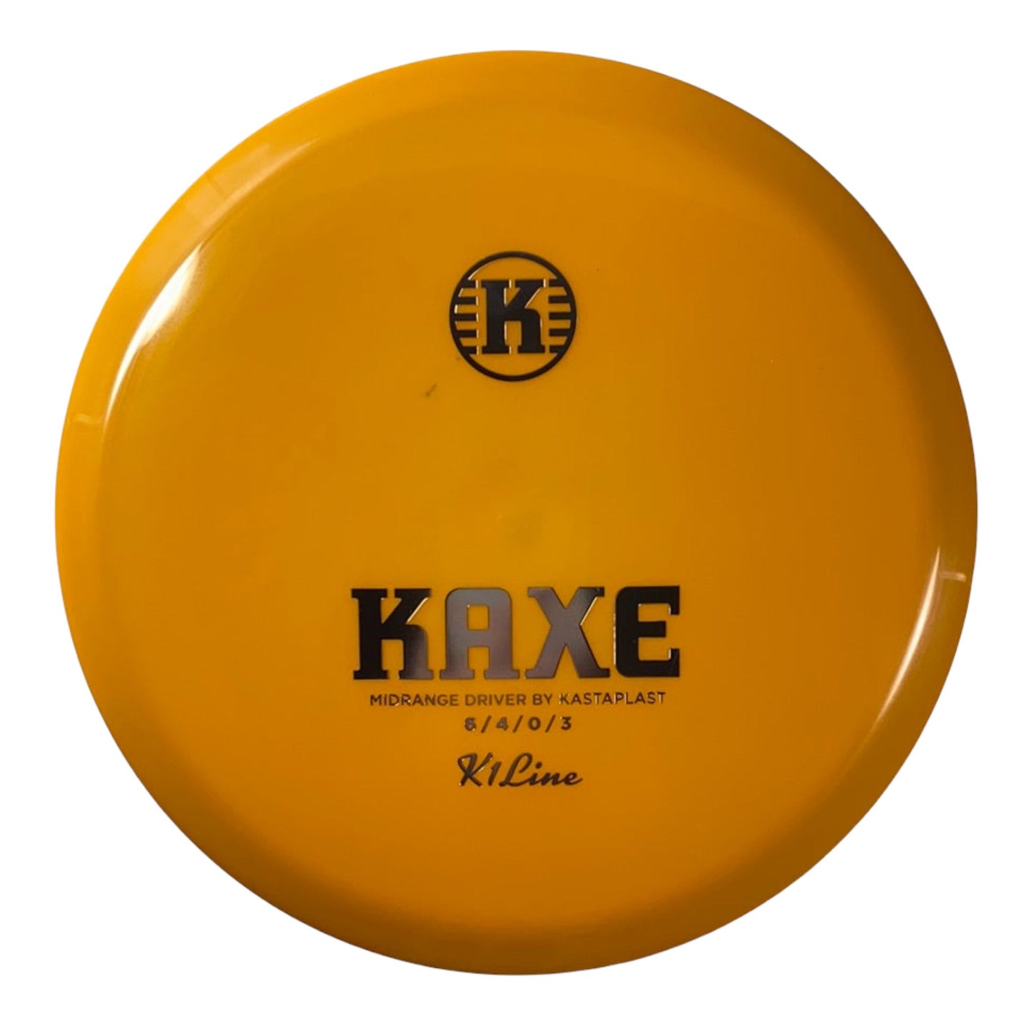 Kastaplast Kaxe | K1 | Yellow/Silver 172g Disc Golf