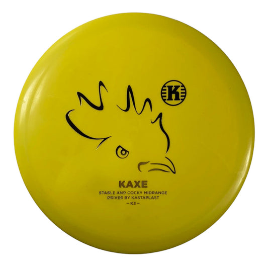 Kastaplast Kaxe | K3 | Yellow/Gold 170-174g Disc Golf