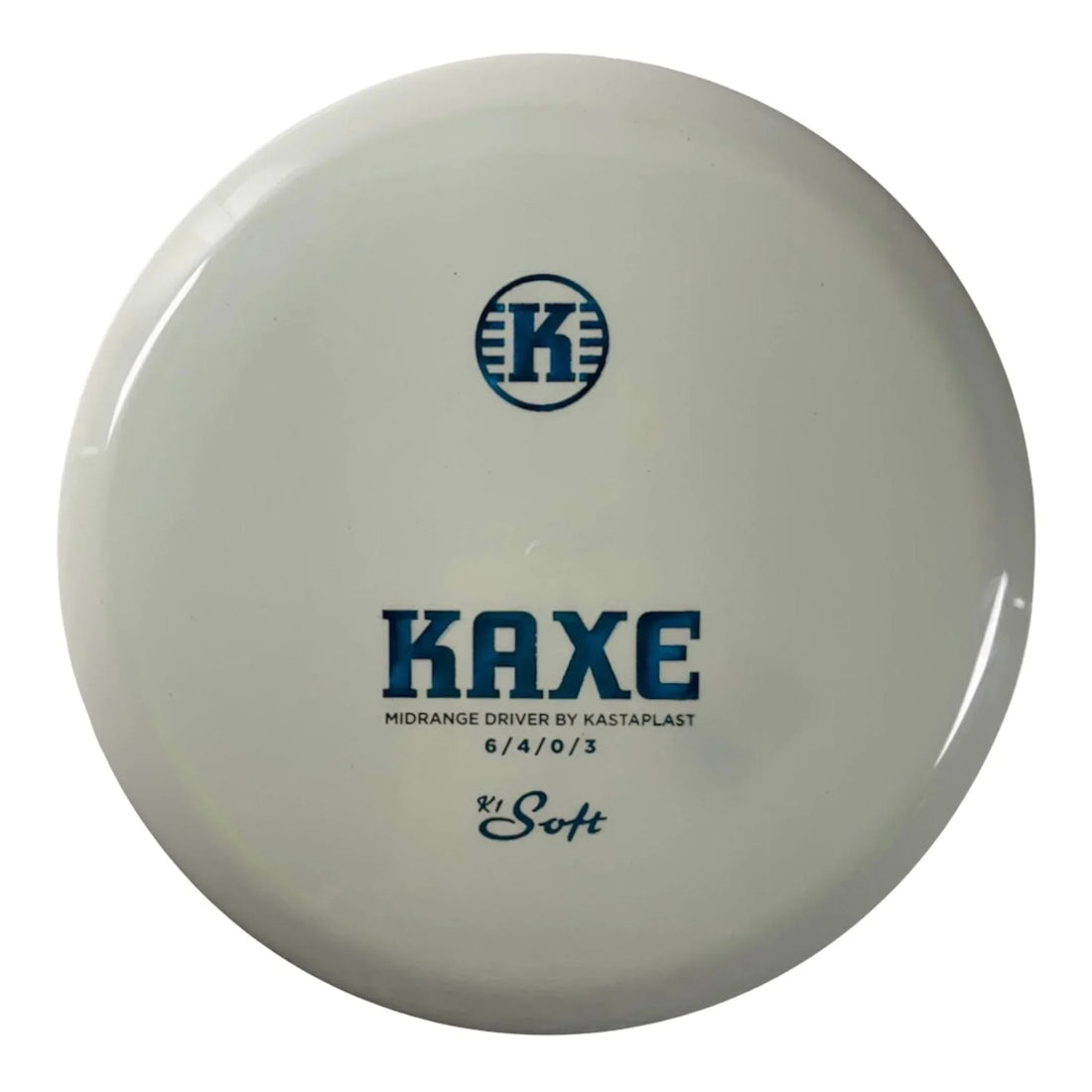 Kastaplast Kaxe | K1 Soft | White/Blue 174g Disc Golf
