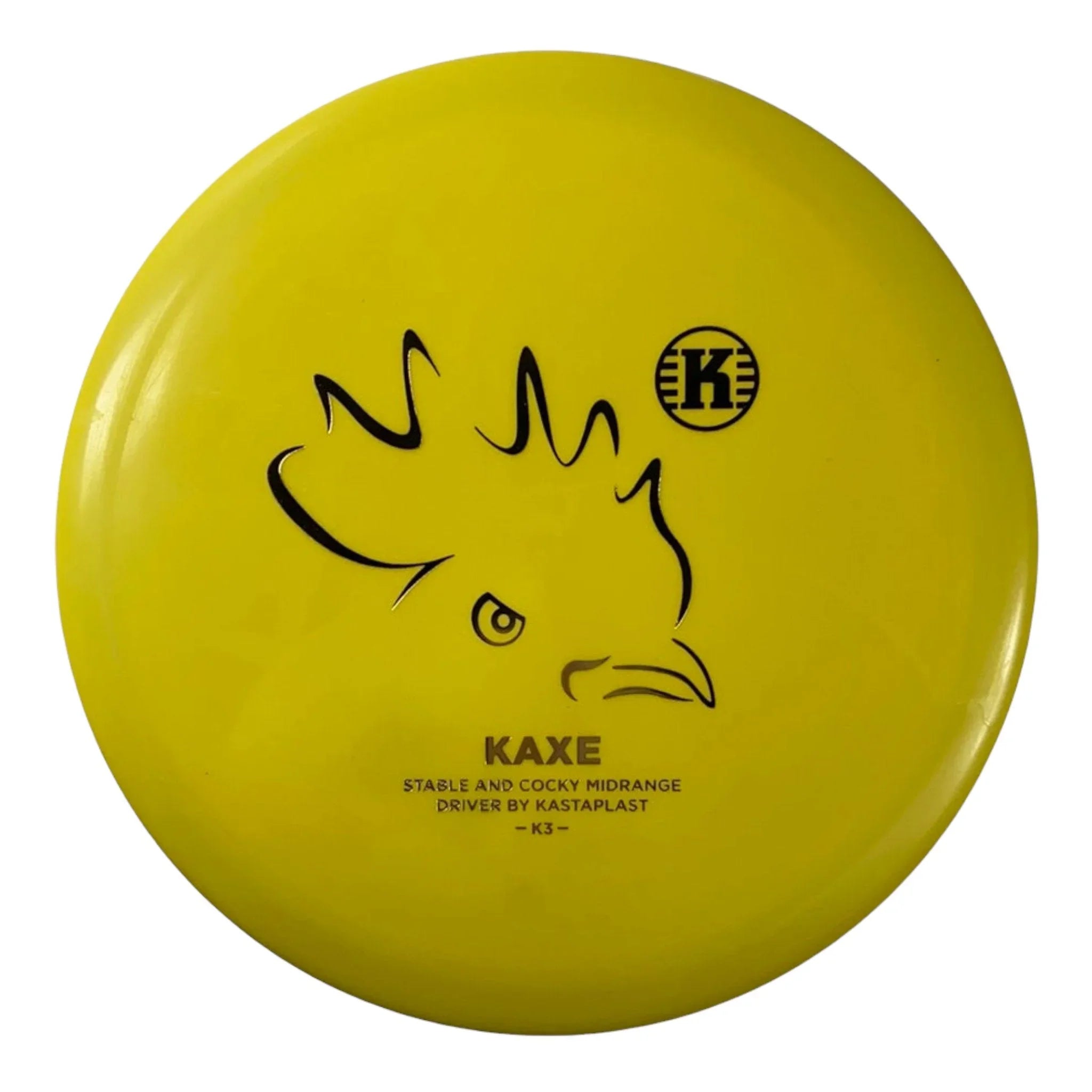 Kastaplast Kaxe | K3 | Yellow/Gold 170 - 174g Disc Golf
