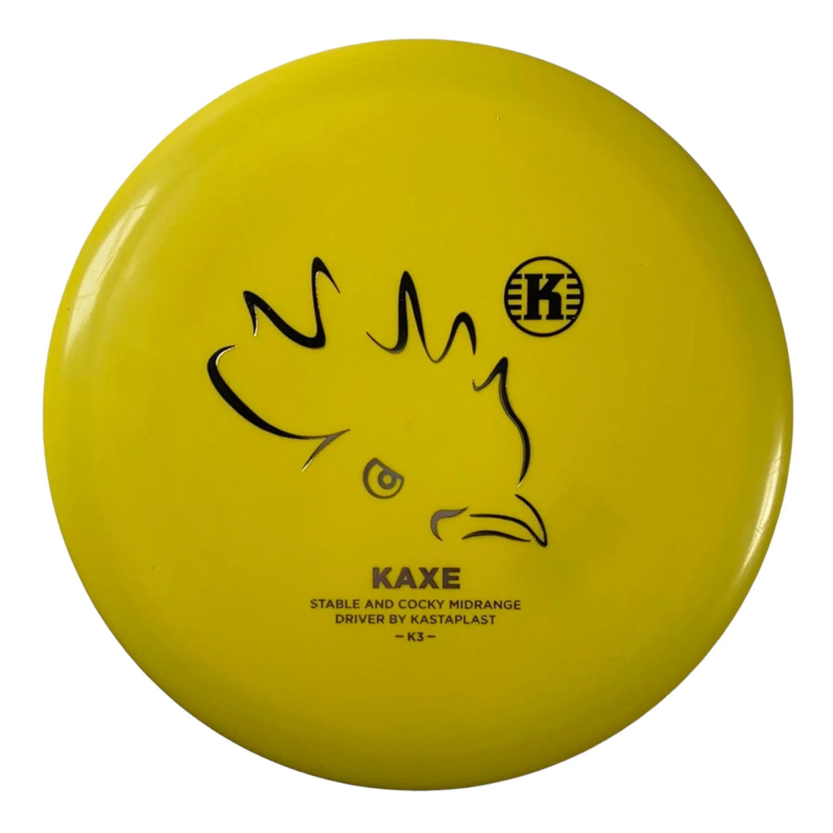 Kastaplast Kaxe | K3 | Yellow/Silver 170 - 171g Disc Golf
