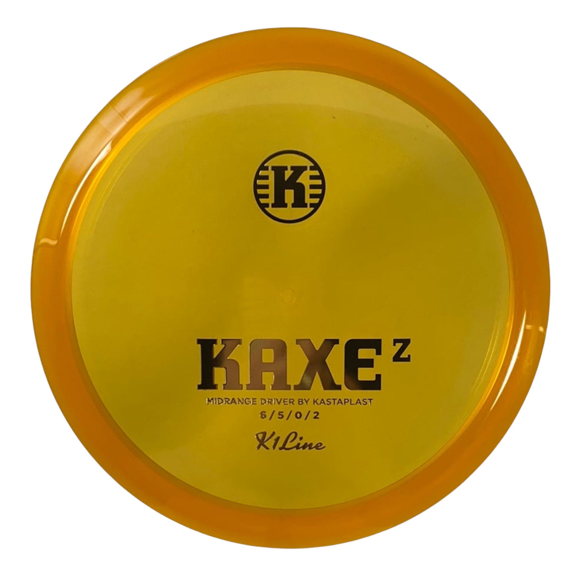 Kastaplast Kaxe Z | K1 | Orange/Gold 173-174g Disc Golf