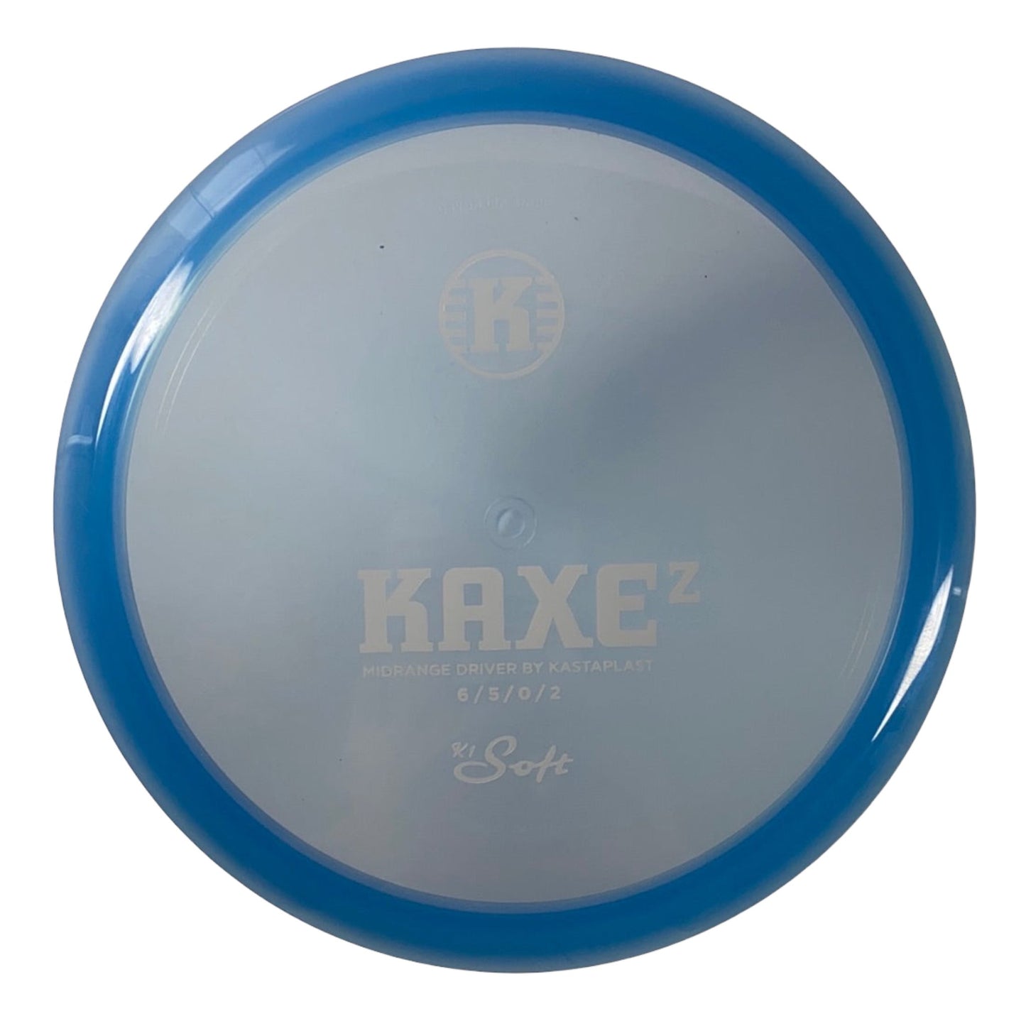 Kastaplast Kaxe Z | K1 Soft | Blue/White 164-166g Disc Golf