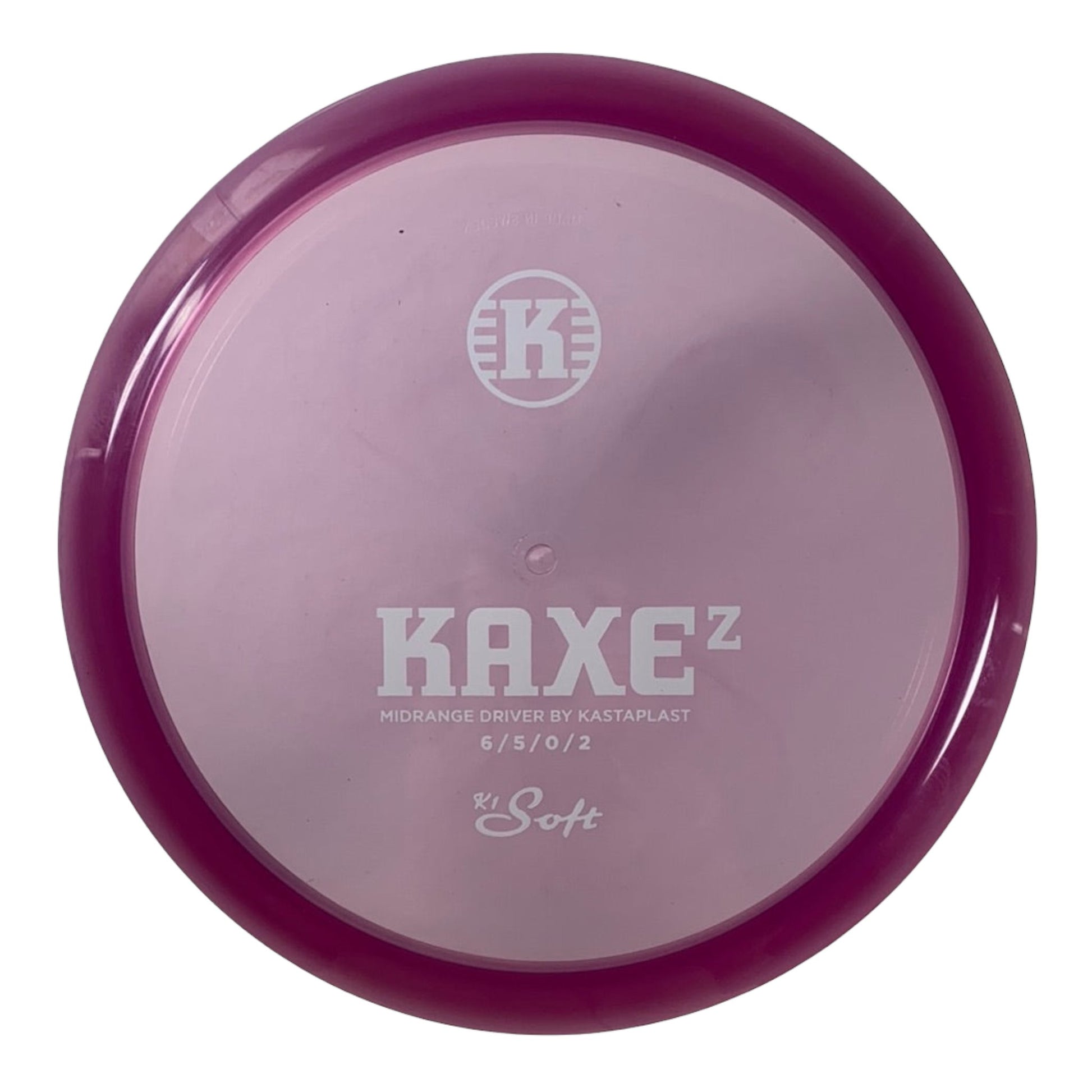 Kastaplast Kaxe Z | K1 Soft | Purple/White 164g Disc Golf