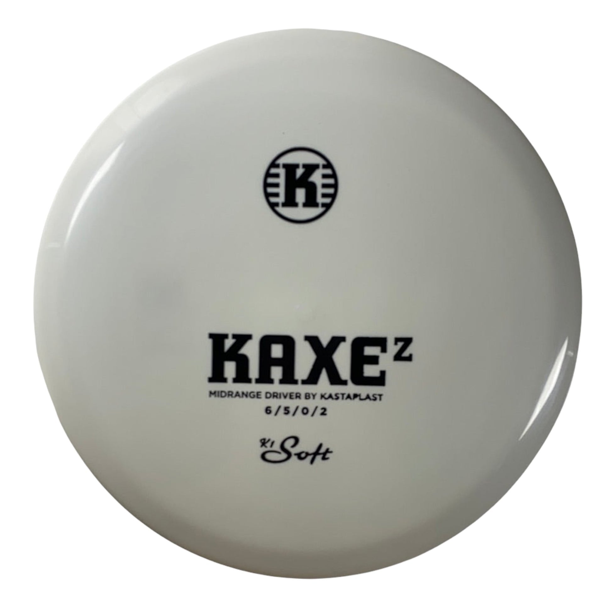 Kastaplast Kaxe Z | K1 Soft | White/Black 172-173g Disc Golf
