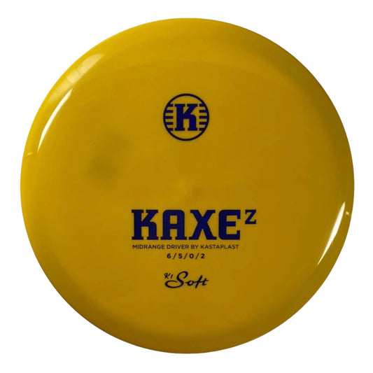 Kastaplast Kaxe Z | K1 Soft | Yellow/Blue 173-174g Disc Golf