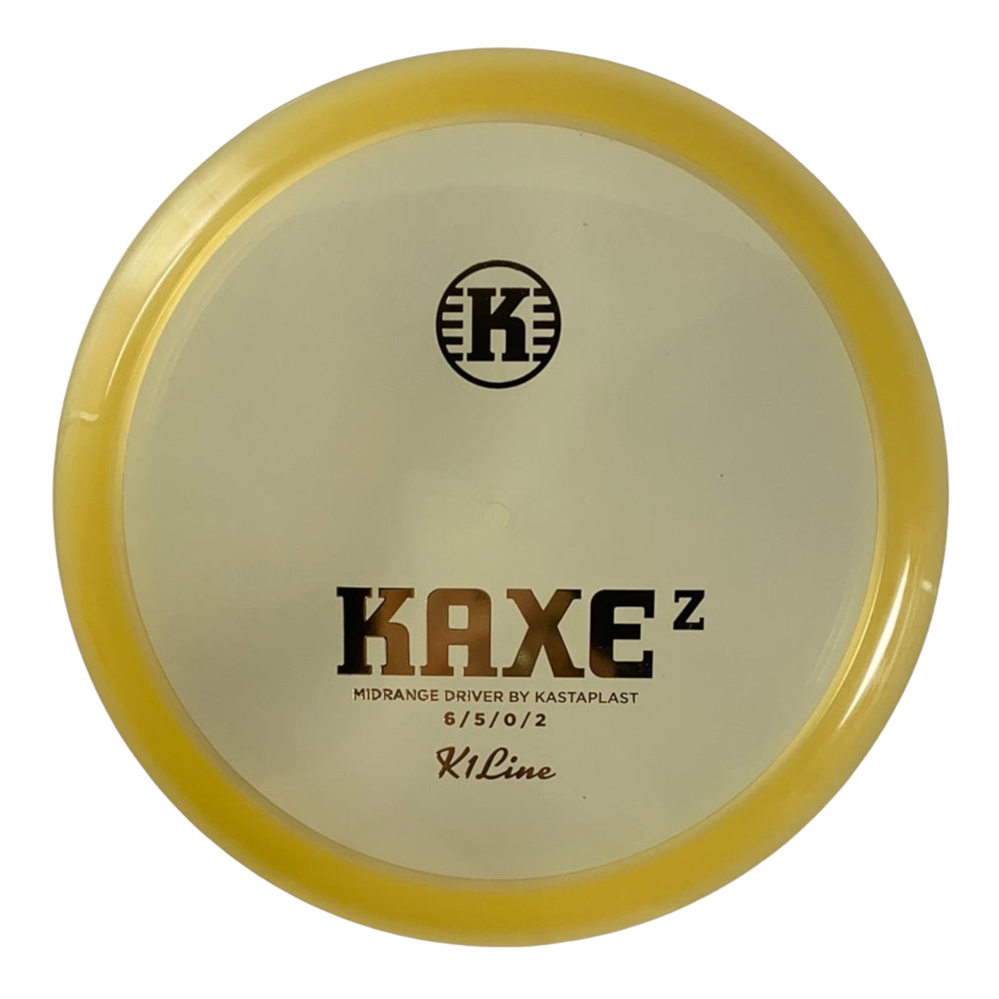 Kastaplast Kaxe Z | K1 | Tan/Gold 170-172g Disc Golf